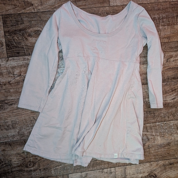 Mini mioche light pink long sleeve dress size 3T Play condition - Picture 2 of 4